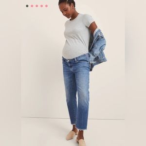 NEW! Hatch Maternity The Boyfriend Maternity Jean, Size:31, Color: Indigo
